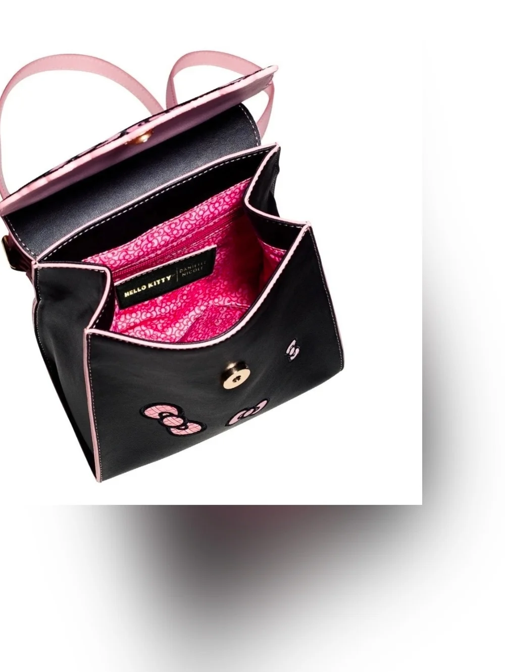 Danielle Nicole Hello Kitty Flap Backpack NWT - Picture 4 of 4